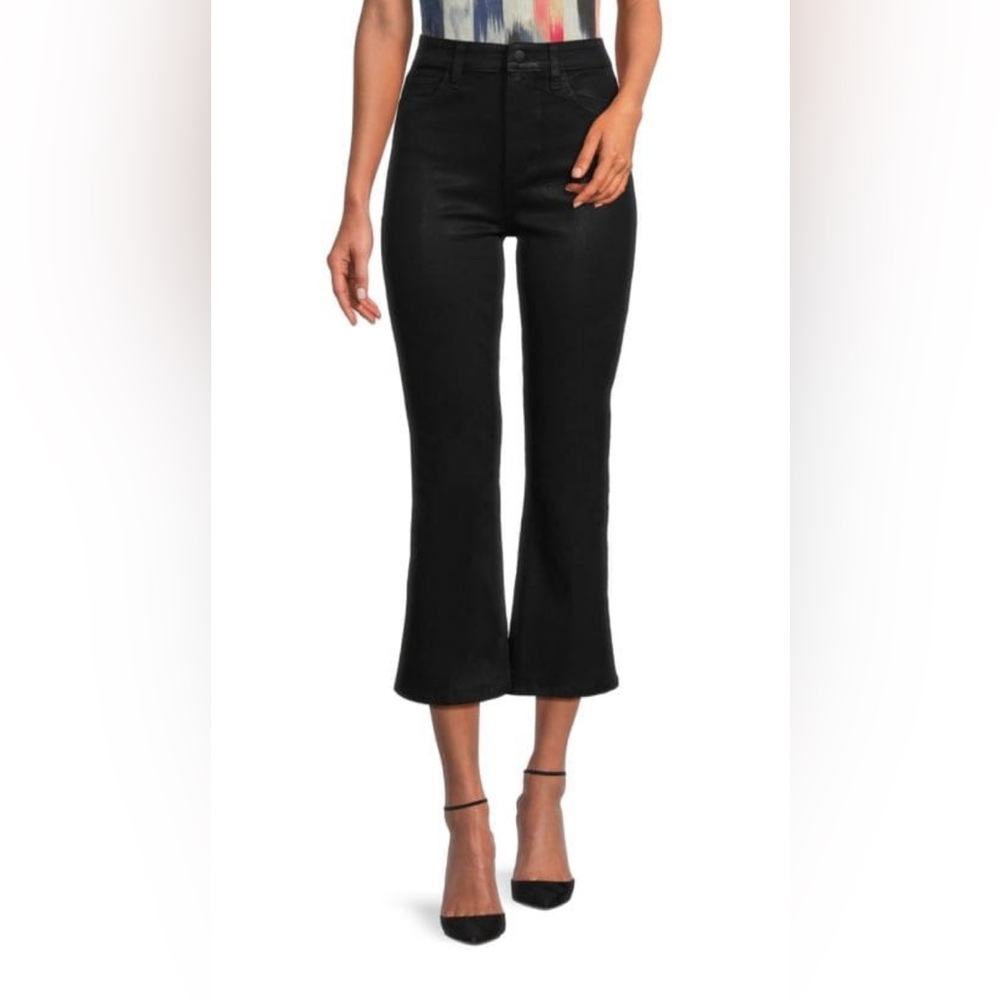 Joe's Jeans - The Callie Coated Ankle Jeans- Black